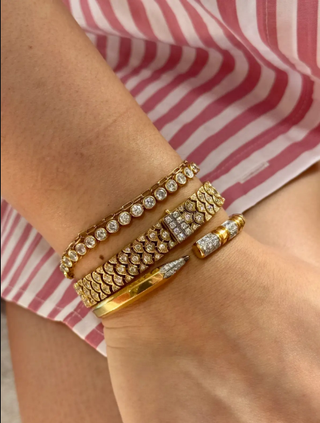 Mesh Bracelet in 18K Gold