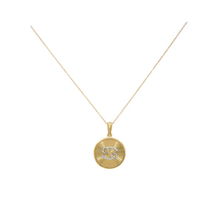 Horoscope Necklace in 18K Gold