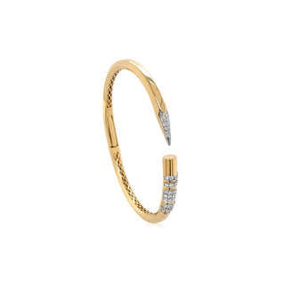 Pencil Me Down Bangle in 18K Gold - Regular