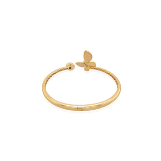 Butterfly Effect Bangle in 18K Gold