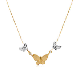 Butterfly Choker in 18K Gold