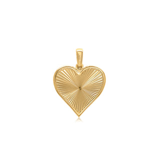 Lucky Heart Necklace  in 18K Gold