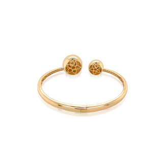 Sphere Bangle in 18K Gold