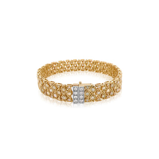 Mesh Bracelet in 18K Gold