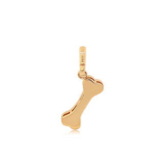 Dogbone Necklace in 18K Gold
