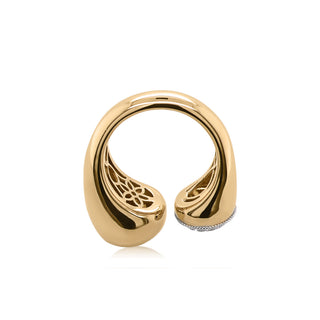 Sphere Ring in 18K Gold