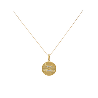 Horoscope Necklace in 18K Gold
