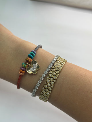 Mini Flutter Charm in 18K Gold