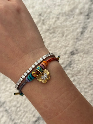 Mini Flutter Charm in 18K Gold