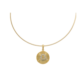 Horoscope Necklace in 18K Gold