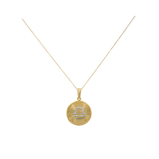 Horoscope Necklace in 18K Gold