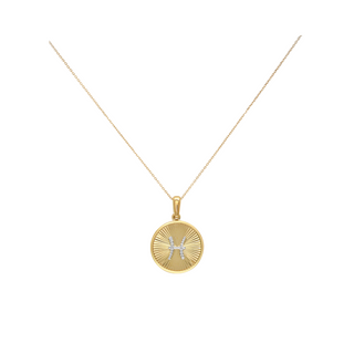 Horoscope Necklace in 18K Gold