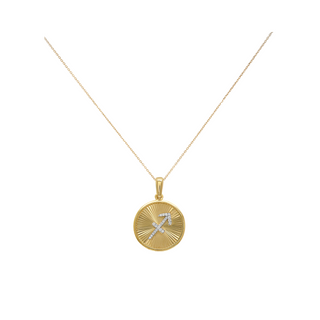 Horoscope Necklace in 18K Gold