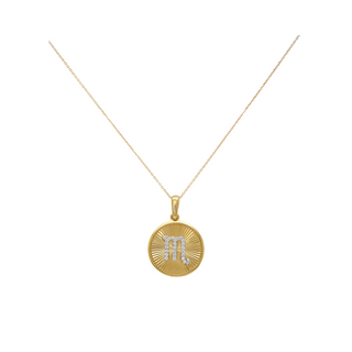 Horoscope Necklace in 18K Gold