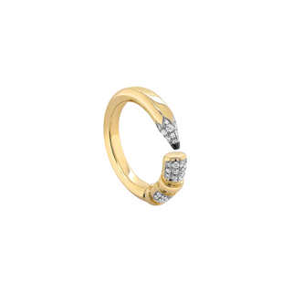 Pencil Me Down Ring in 18K Gold