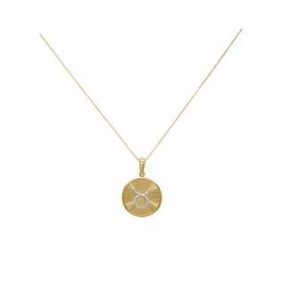 Horoscope Necklace in 18K Gold