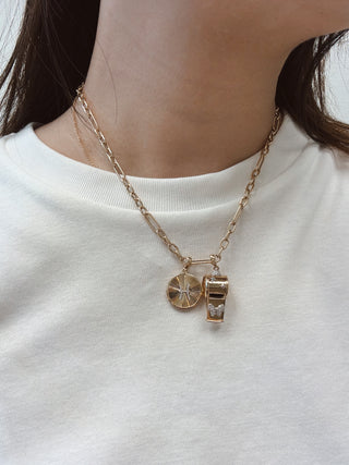 Whistle Necklace in 18K Gold