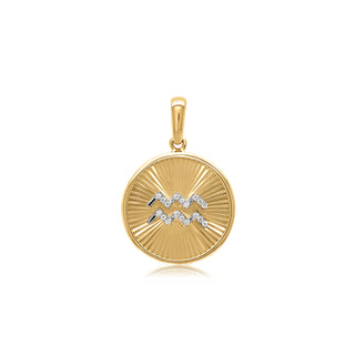 Horoscope Necklace in 18K Gold