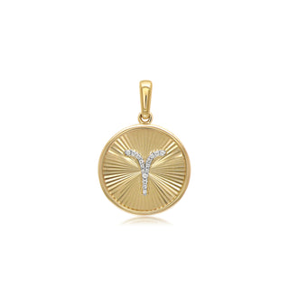 Horoscope Necklace in 18K Gold