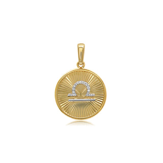 Horoscope Necklace in 18K Gold