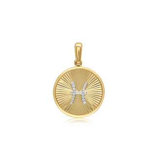 Horoscope Necklace in 18K Gold
