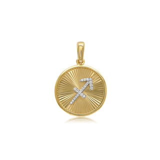 Horoscope Necklace in 18K Gold